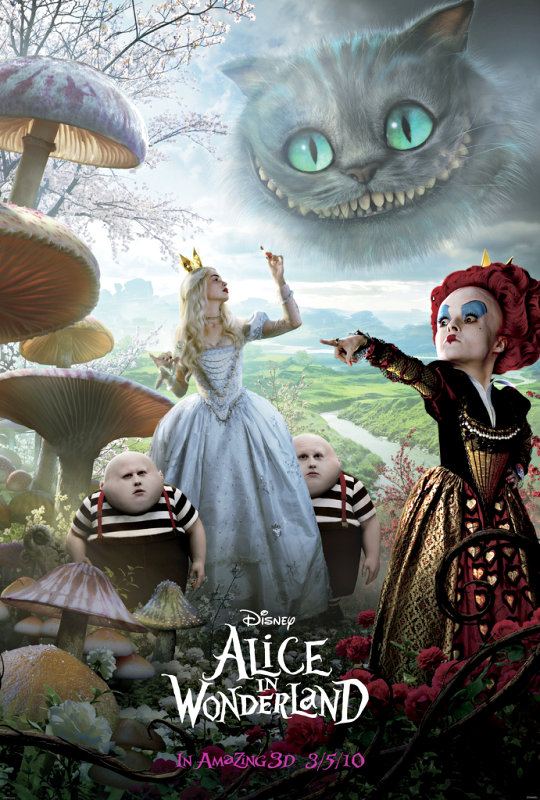 Alice in Wonderland (2010) movie poster