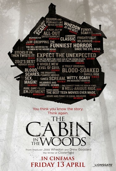 Cabin in the Woods poster