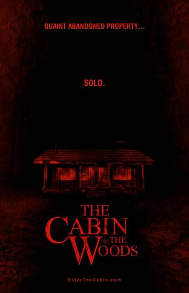 Cabin in the Woods poster