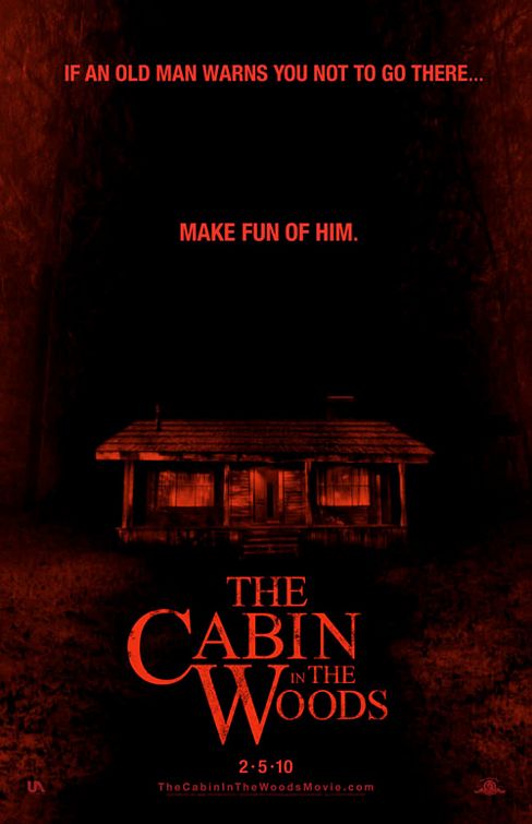 Cabin in the Woods poster