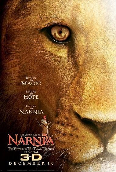 Chronicles of Narnia: The Dawn Treader movie poster 