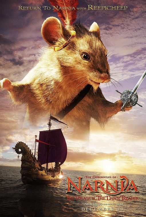 Chronicles of Narnia Voyage of the Dawn Treader poster