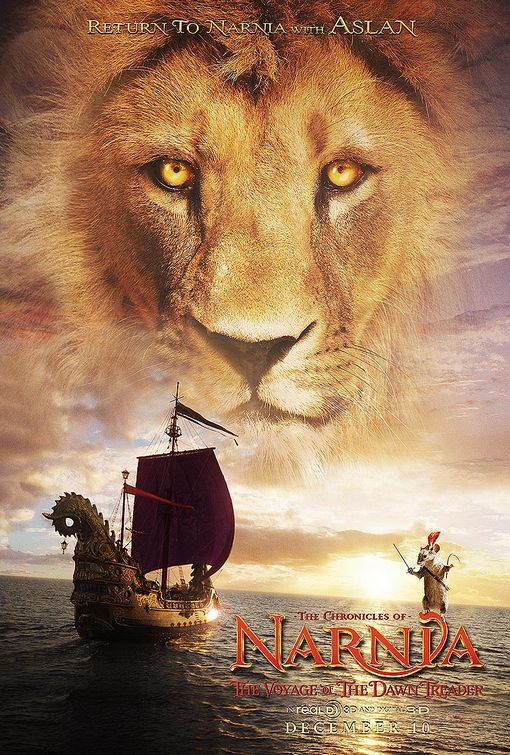 Chronicles of Narnia Voyage of the Dawn Treader poster