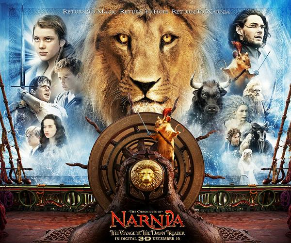 Chronicles of Narnia Voyage of the Dawn Treader poster
