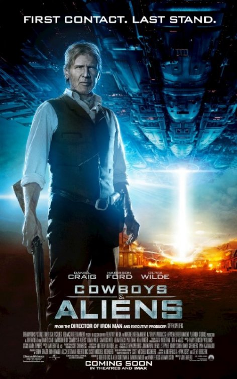 Cowboys & Aliens poster