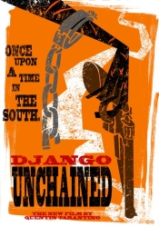 Django Unchained fan psoter