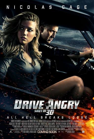Drive Angry 3D poster