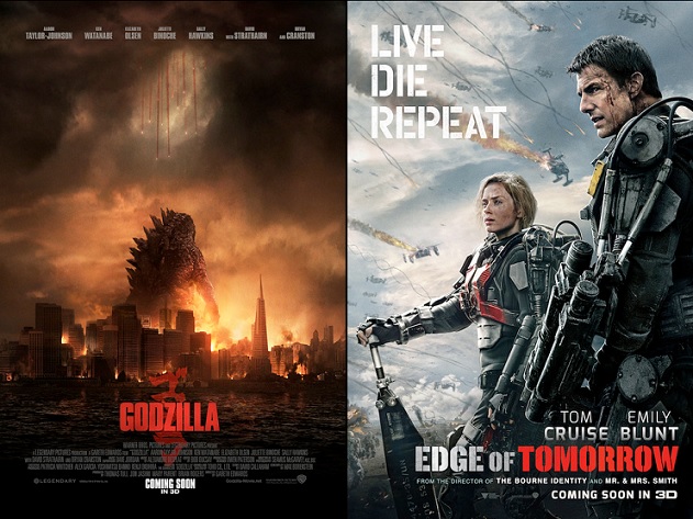 Godzilla & Edge of Tomorrow banner