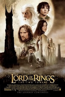 Lord of the Rings The Two Towers poster