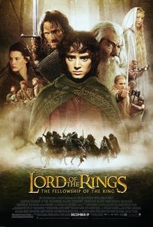 Lord of the Rings the Fellowship f the Ring poster