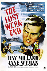 The Lost Weekend poster