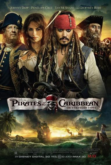 Pirates of the Caribbean On Stranger Tides poster