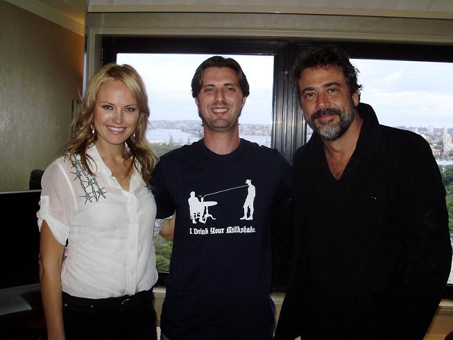 Malin Akerman, Jeffrey Dean Morgan, and Me