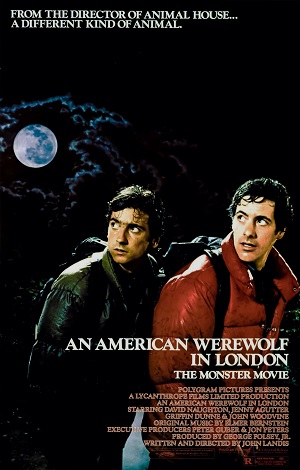 An American Werewolf in London poster