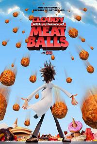 Cloudy with a Chance of Meatballs movie poster