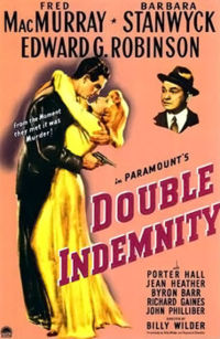 Double Indemnity poster