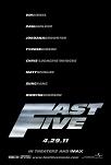 Fast Five poster