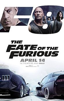 The Fate of the Furious poster