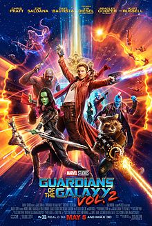 Guardians of the Galaxy Vol 2 poster
