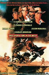 Once Upon a Time in the West poster