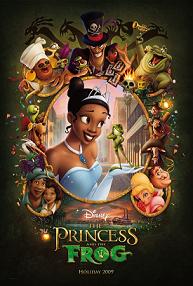 The Princess and the Frog movie poster