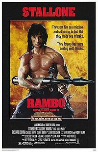 Rambo: First Blood II movie poster