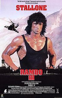 Rambo III movie poster