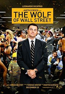 The Wolf of Wall Street poster